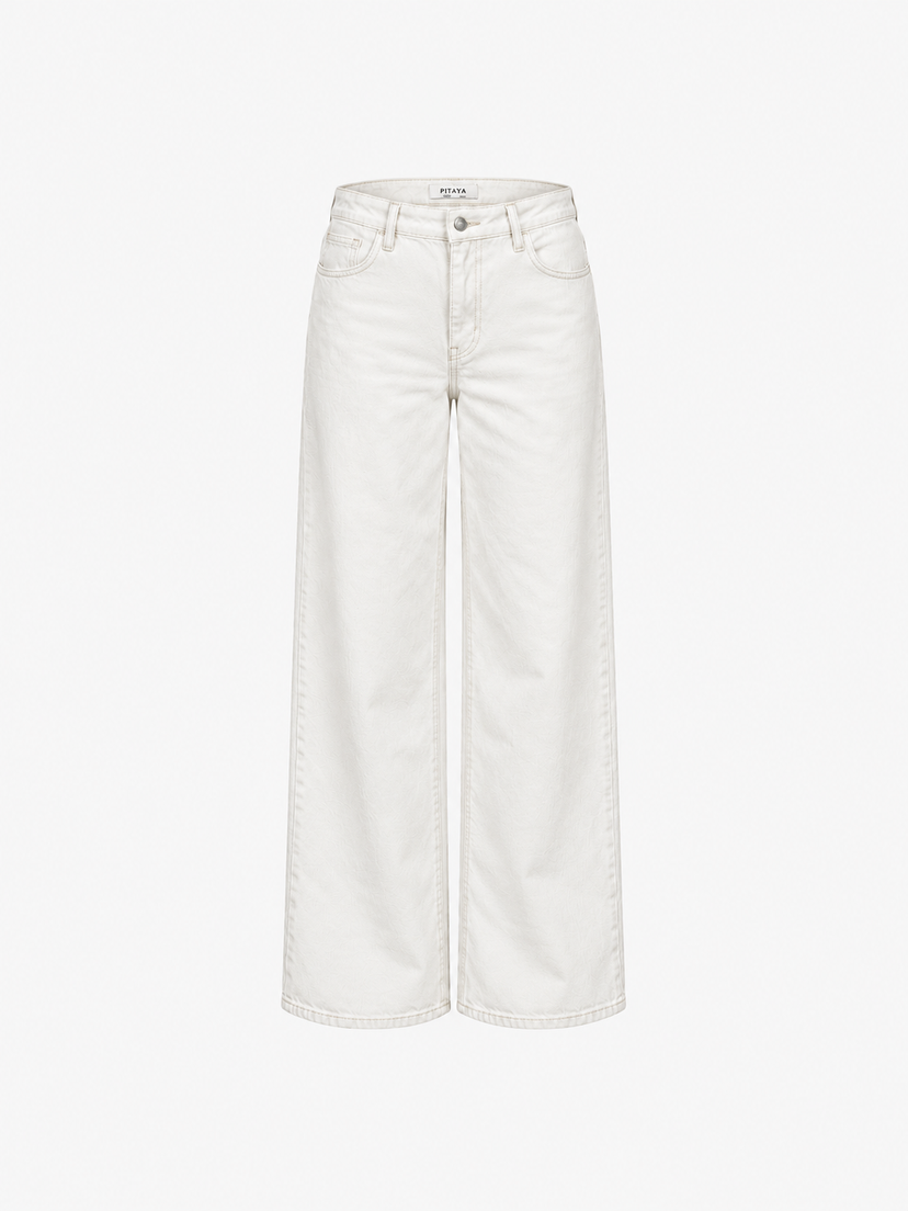 Luna Denim Jeans - White