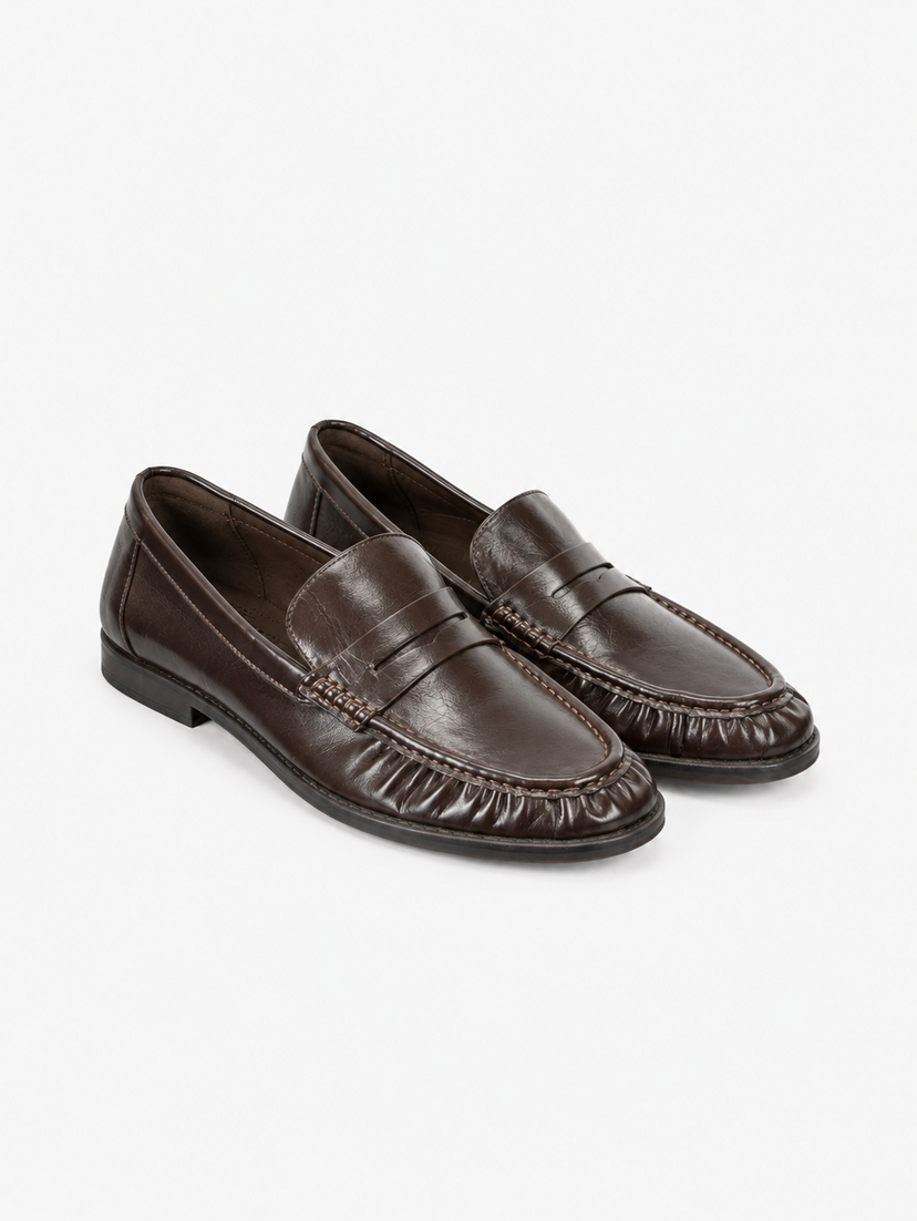 Melinda Loafers - Shiny Dark Brown