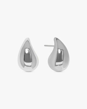 Sascha Small Drop Earrings - Stainless Steel