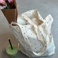 Tote Bag - Black Dots